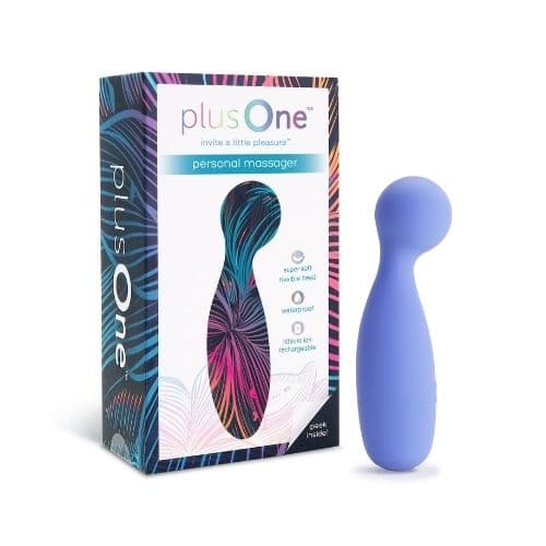 Masseur vibrant personnel 10 modes de vibration et étanche PLUS ONE