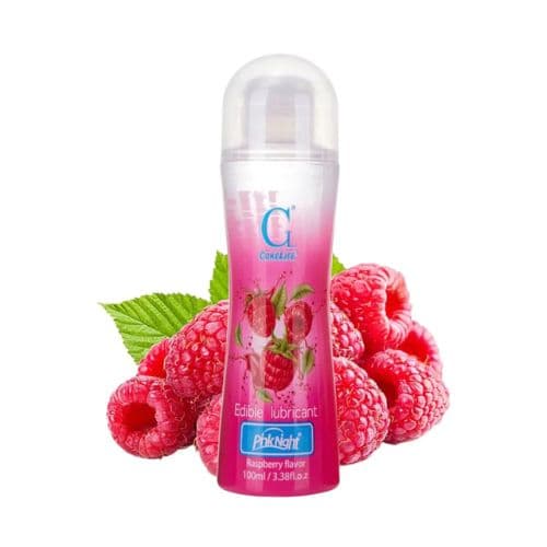 Lubrifiant Intime aromatisé COKELIFE, à la saveur de framboise, a base d'eau, pour le confort et le plaisir, 100ml