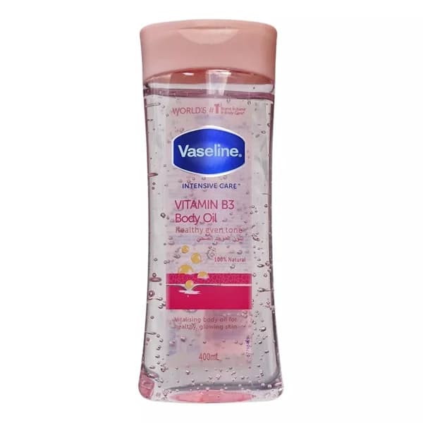 Huile corporelle vitamine B3 de VASELINE 400 ml